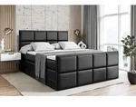 ALTDECOR Boxspringbett mit Fu&szlig;teil, 2 Matratzen und Topper - 160x200 cm -...
