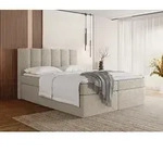 Boxspringbett 120x200 mit Bettkasten &ndash; Gepolstert Doppelbett mit 7-Zonen