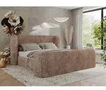 MKS MEBLE Doppelbett Polsterbett mit Lattenrost 160x200 EMORA CLASSIC DUO Bett...