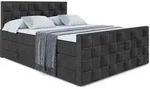 ALTDECOR Boxspringbett mit H3 Matratze-Bonellfederung, H4 Multipocket-Matratze,...