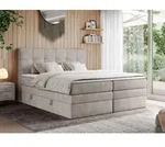 Boxspringbett, Polsterbett, Bett, Schlafzimmer - ERNI-KING - 200 x 200 cm -...