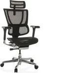 hjh OFFICE Luxus Chefsessel ERGOHUMAN SLIM GEN2 Ergonomischer B&uuml;rostuhl mit