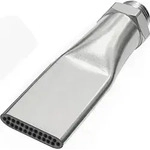 Riegler L&auml;rmarme Flachd&uuml;se, G 3/8 AG, MS vernickelt, D&uuml;senbreite 29mm, 15