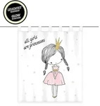 Gardine Vorhang Fertiggardine Prinzessin Glow in the dark 140 x 160 cm