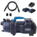 Scheppach Akku-Gartenpumpe C-GP3000-X - 20V IXES | 2,6bar Pumpendruck | inkl....