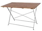 Biergarten Tisch Gartentisch Klapptisch 120 x 60 cm Akazie