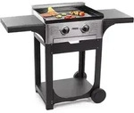 Princess 105055 FR Gasbratplatte mit Trolley, 4800 W, 2 Zone(n), Butan/Propan,...