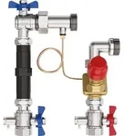 Danfoss Verteiler-Anschlussset AB-PM vertikal, DN25 (1") IG