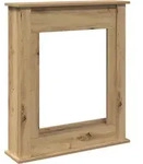vidaXL Kaminumrandung Artisan-Eiche 75x20x87,5 cm Holzwerkstoff