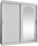 MIRJAN24 Kleiderschrank Selfie 180, Schwebet&uuml;renschrank mit zwei...