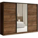 Masseno Schiebet&uuml;renschrank PINA 250/205/58 cm Kleiderschrank mit 4 Schubladen