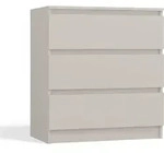 Kommode Malwa M3 Kaschmir Beige f&uuml;r Zuhause f&uuml;rs B&uuml;ro - Beige