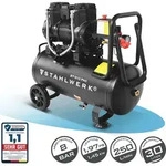 STAHLWERK Kompressor mit 30 L Tank (ST-310 Pro) &ndash; &ouml;lfrei & leise, 8 bar,
