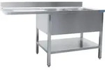 SARO Sp&uuml;lcenter 2 Becken rechts - B 1800 x T 700 mm