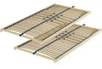 70.32-10 FV DP Federholzrahmen Lattenrost 100x200 cm Kopfteil verstellbar -