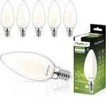 LUMILED B35 E14 LED Lampe 6 St&uuml;ck Set 7W (ersetzt 70W) 770 Lumen Birnen Milch...