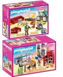 PLAYMOBIL 70206 70207 Dollhouse 2er Set Familienk&uuml;