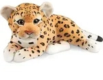 BRUBAKER Leopard Kuscheltier - 30 cm Stofftier - Baby Pl&uuml;schtier Raubkatze...