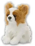 Anna Club Pl&uuml;schtier - Zwergspaniel Hund (28cm) lebensecht Kuscheltier...