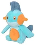 Pokemon Moorabbel Kuscheltier - 16 cm Pl&uuml;schtier Marshtomp
