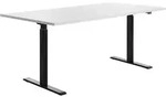 Topstar E-Table elektrisch h&ouml;henverstellbarer Schreibtisch wei&szlig; rechteckig,