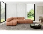 ALTDECOR Modulares Sofa Ecksofa in L-Form - Favio-L1 - 285x190x70 cm Apricot