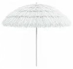 Linder Exclusiv Sonnenschirm, Strandschirm, UV-Schutz 30,Hawaii Wei&szlig; - Wei&szlig;