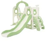 Joyz 5 in 1 Kinderrutsche mit Schaukel Kinder Spielplatz mit Rutsche Treppe