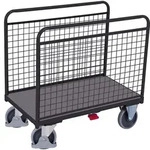 VARIOfit Seitenb&uuml;gelwagen mit L&auml;ngsw&auml;nden aus Drahtgitter 1060x640mm...
