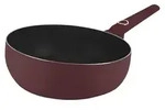 BH Flip Bratpfanne 26cm Leonardo - Dunkelrot/Schwarz