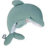 Kaloo W&auml;rme-Kuscheltier Delfin - Pl&uuml;sch 2-in-1 W&auml;rmekissen f&uuml;r Kinder