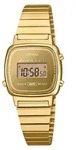 Casio Damen Armbanduhr LA670WEGS-9AEF Vintage digital goldplattiert - Silber