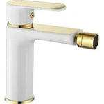 Rea Bidetarmatur My1805-9Wg Bloom White/Gold - Wei&szlig;/Gold