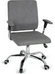 hjh OFFICE Home Office Chefsessel CHARLES I Stoff H&ouml;henverstellbarer Computerstuhl,