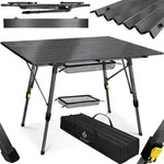 KESSER&reg; Campingtisch faltbar Klapptisch mit Aluminiumrahmen Aufrollbare...