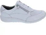 Waldl&auml;ufer K-Ira Halbschuh OrthoTritt 634K02-309-663, Glattleder mit Stretch, Wei&szlig;/