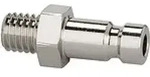Riegler Nippel f&uuml;r Kupplungen NW 2,7, Edelstahl 1.4305, M5 AG, SW 7