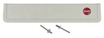 Griffleiste Leiste Griff M&uuml;lleimer Abfalleimer M&uuml;llsammler wei&szlig; 248x50x18mm...