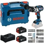Bosch Werkzeug-Set: GSB 18V-110 C + 2x GBA 5.0Ah + GAL 12V/18V-80 + Bit-Set in L-BOXX