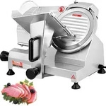 VEVOR Kommerzieller Fleisch Allesschneider 200 W, Elektrische Aufschnittmaschine