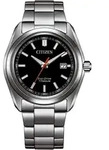 Citizen AW1900-50E Eco-Drive Solaruhr f&uuml;r Herren Titan/Schwarz - Schwarz