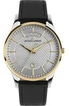 Jacques Lemans Armbanduhr Date London Silver - Black - Silber