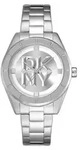 DKNY Damenuhr Quarzuhr silber onesize Damen 34 DK1L016M0045, DK1L016M0065,