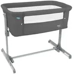 Babybett Kinderbett Beistellbett mit Schaukelfunktion inkl. Matratze Moskitonetz