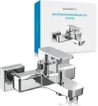 B&auml;chlein Universal Badewannenarmatur in Kantigem Design &ndash; Wannenbatterie