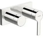 Hansa Fertigmontageset HANSARONDA UP-Wannen-Einhebelmischer, chrom - Silber
