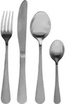 Besteck Satin Stahl Edelstahl 24 St&uuml;cke - Silber