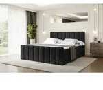 ALTDECOR Boxspringbett mit Fu&szlig;teil, H3 Matratze und Topper - 160x200 cm -...