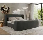 MKS MEBLE Doppelbett Polsterbett mit Lattenrost 160x200 EMORA CLASSIC DUO Bett...