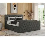 MKS MEBLE Boxspringbett 120 x 200 cm mit Bettkasten, Bett 120 x 200 cm mit...